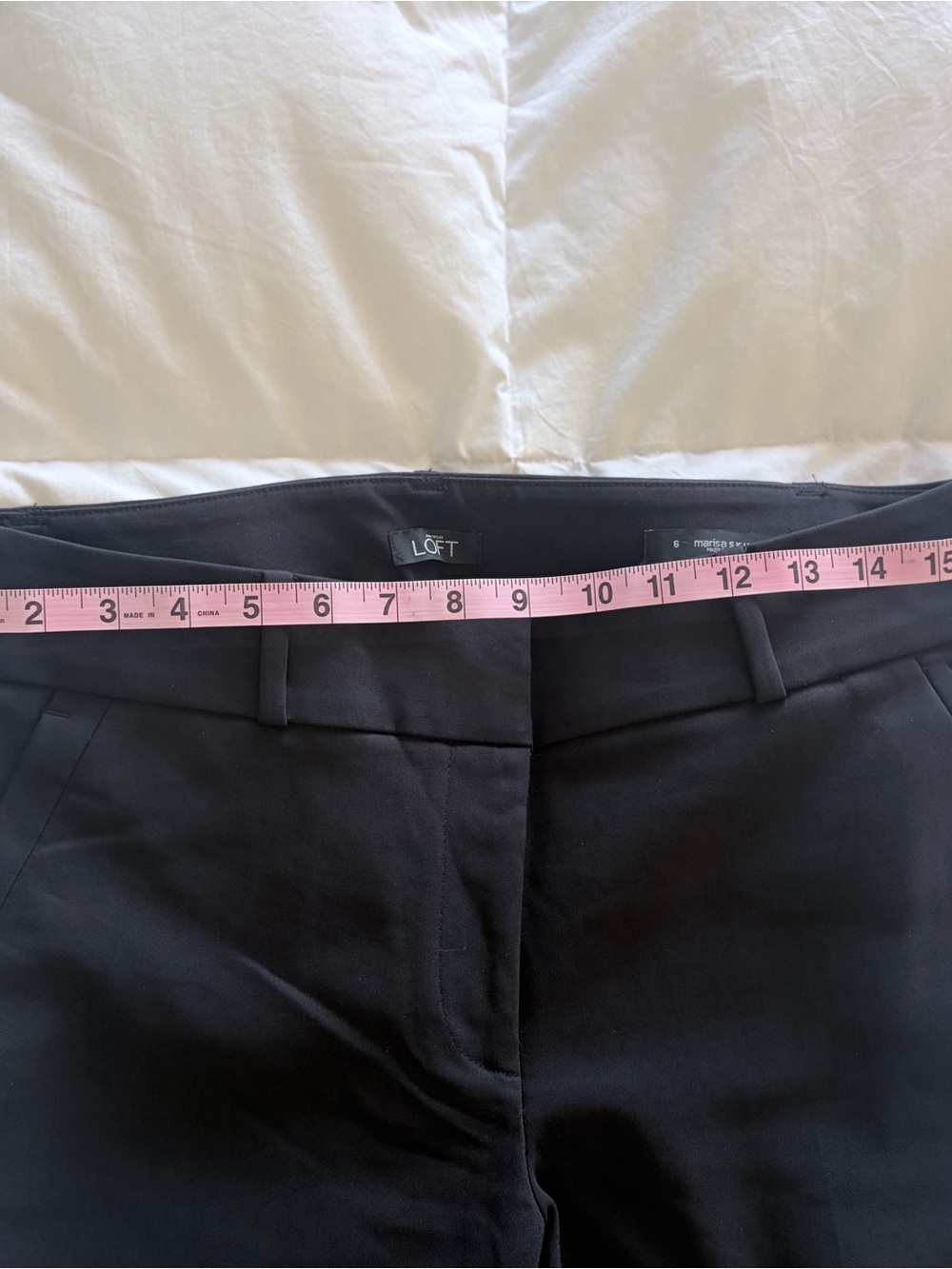 LOFT Black Slim Straight Ponte Trousers - Picture 2 of 6